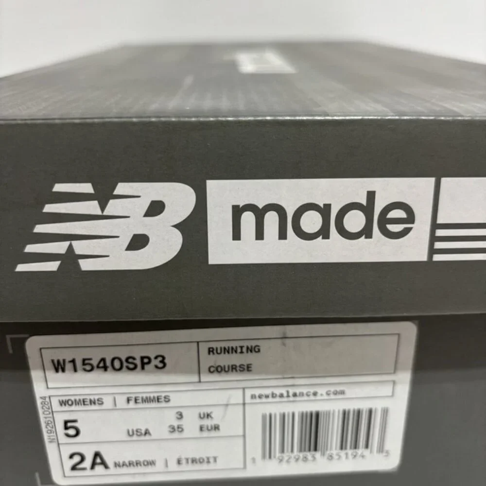 New Balance Women’s 1540v3 Silver Running Shoes, Size 5 Narrow